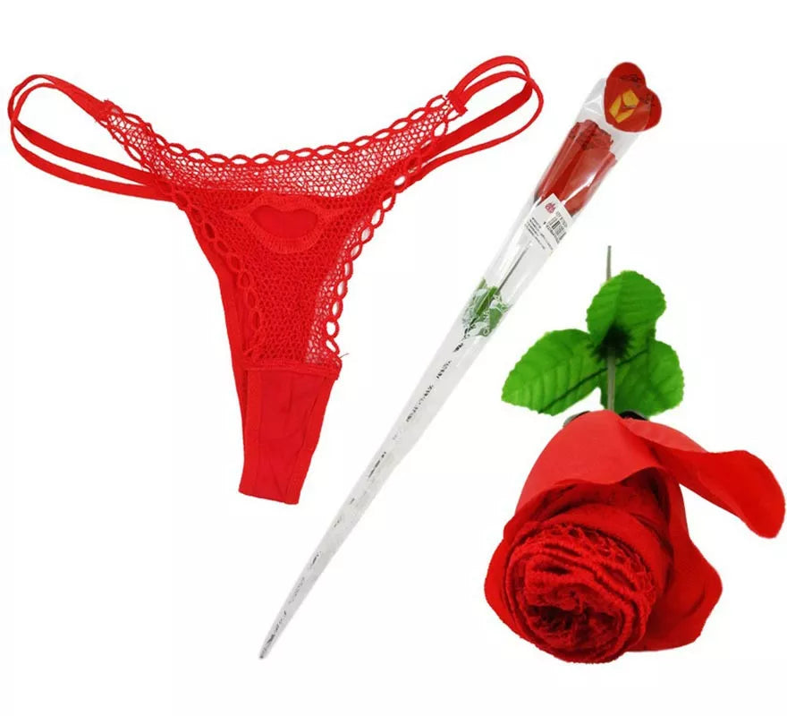 Translation missing: es.Rosa con Tanga roja
