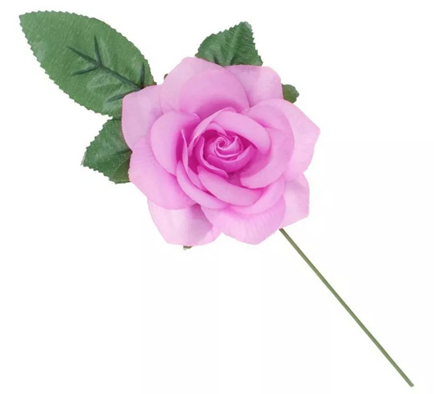 Translation missing: it.Rosa de Sevillana o Chulapa con varilla de 13 cm en varios colores