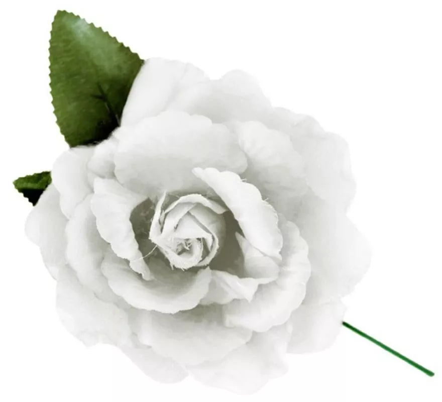 Translation missing: it.Rosa de Sevillana o Chulapa con varilla de 15 cm en varios colores