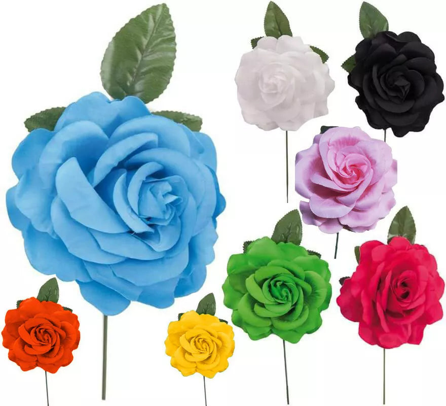 Translation missing: it.Rosa en varios colores para Flamencas y Chulapas