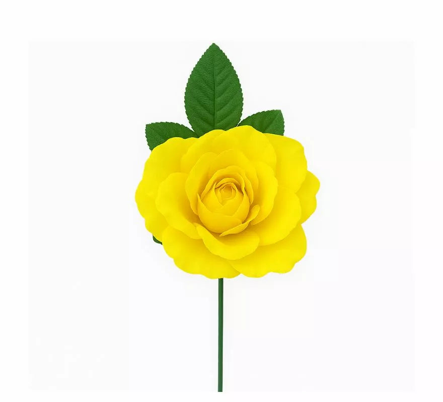 Translation missing: es.Rosa Flamenca Mediana en varios colores de 14 cm