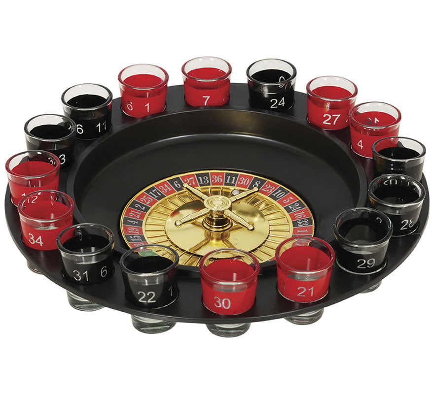 Translation missing: it.Ruleta Casino de 29 cm con 16 Vasos de 4,5 cm