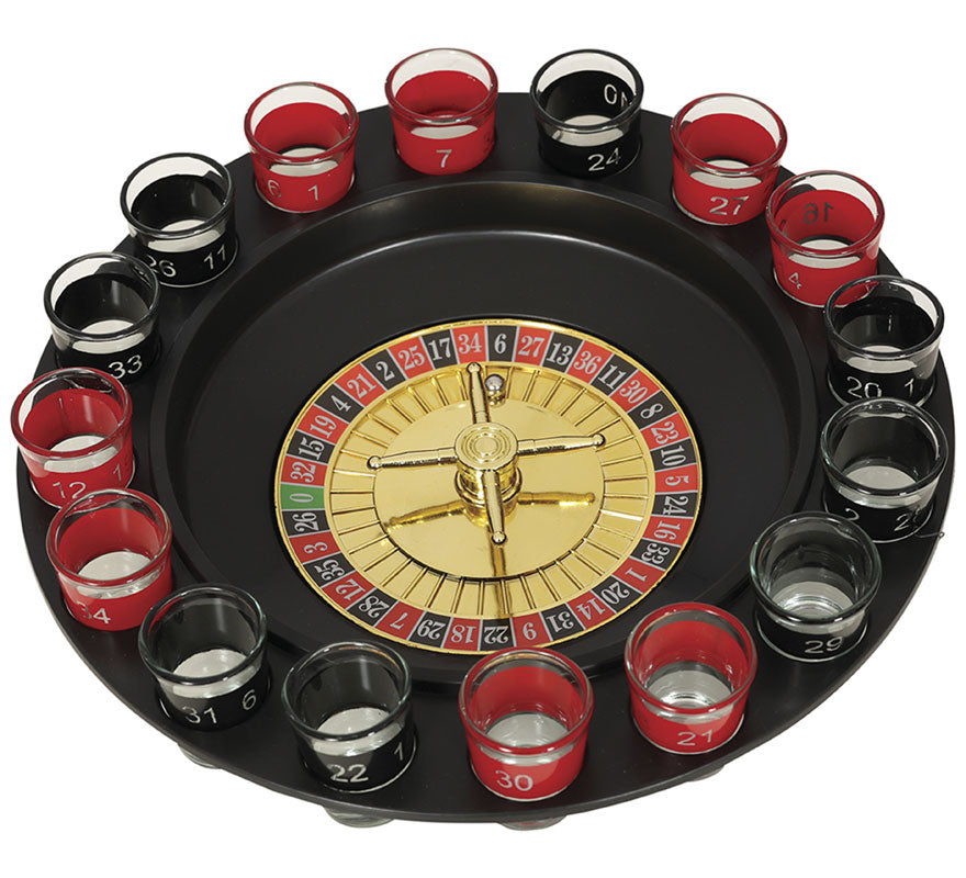Translation missing: it.Ruleta Casino de 29 cm con 16 Vasos de 4,5 cm