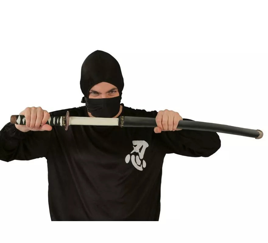 Translation missing: it.Sable de Japonés o Espada Ninja negra de 76 cm con funda