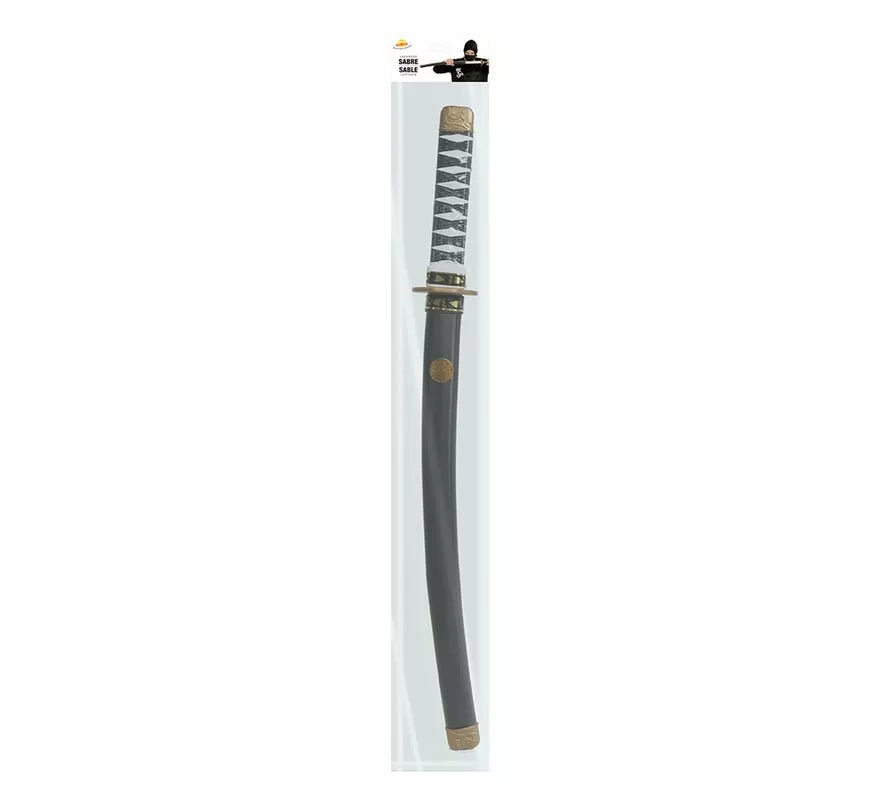 Translation missing: es.Sable de Japonés o Espada Ninja negra de 76 cm con funda