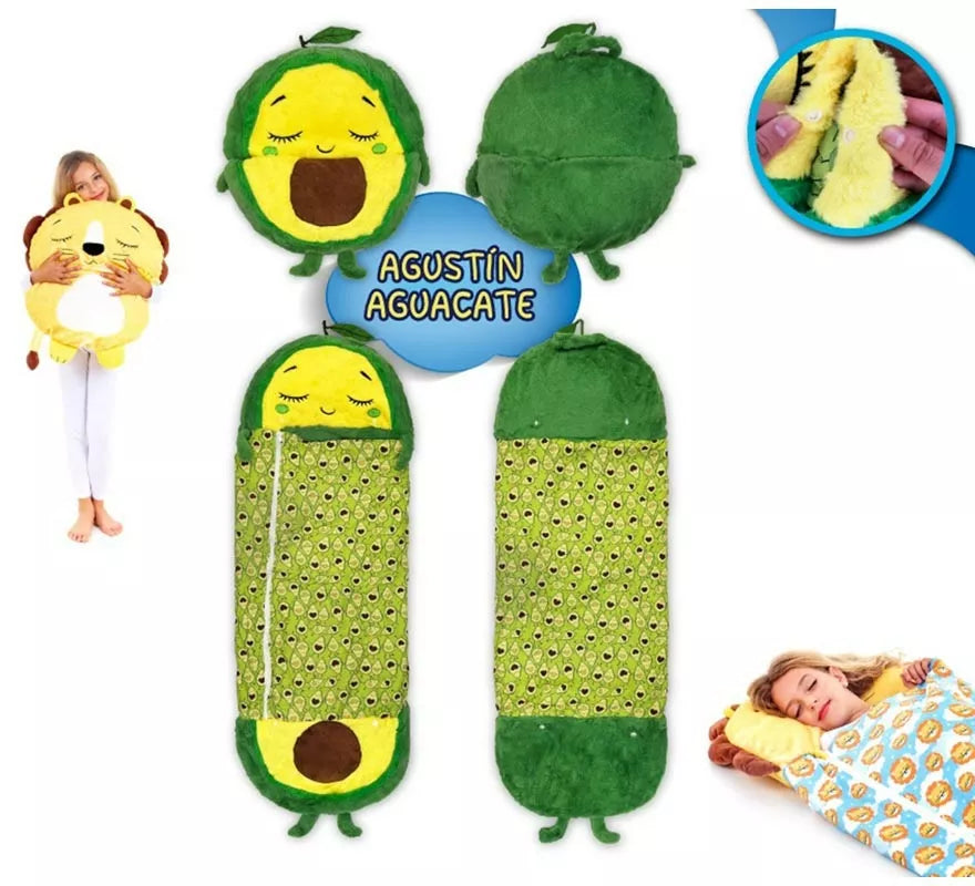 Translation missing: es.Saco de Dormir Agustín Aguacate con cojín de 165 cm