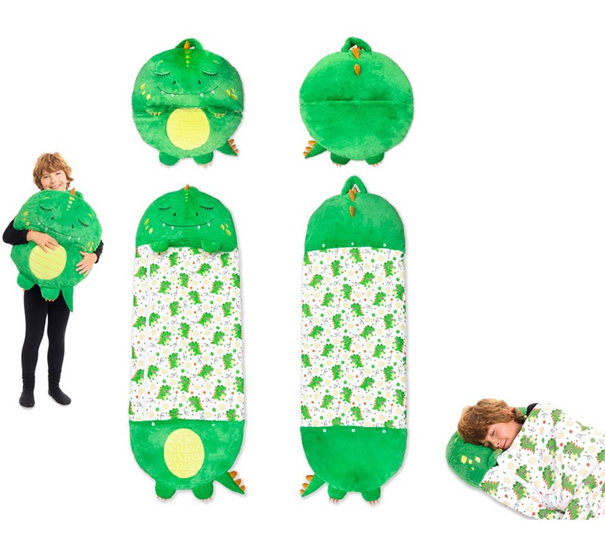 Translation missing: es.Saco de Dormir con Cojín Dinosaurio de 135 cm