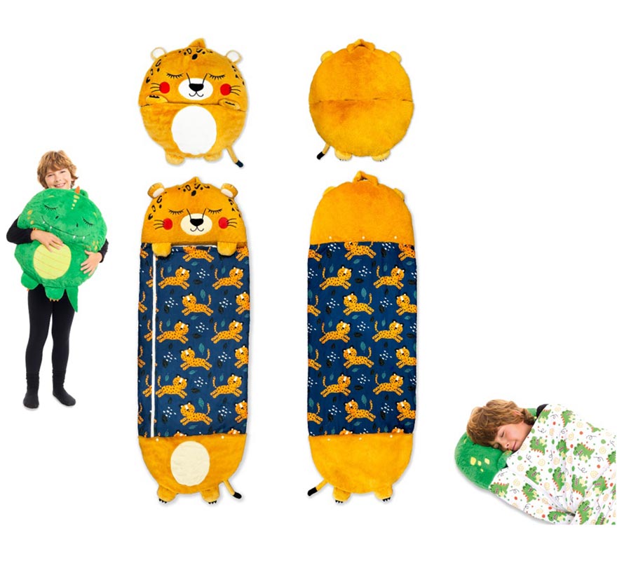 Translation missing: es.Saco de Dormir con Cojín Leopardo de 180 cm