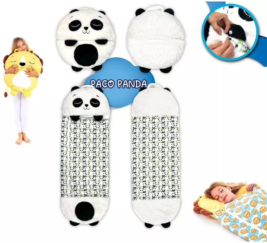 Translation missing: it.Saco de Dormir Panda Paco con cojín de 135 cm