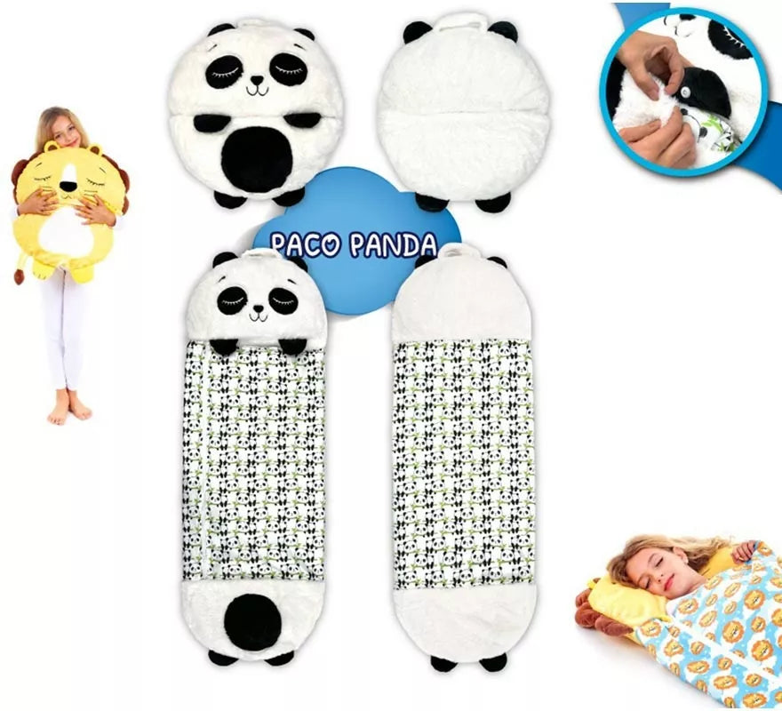 Translation missing: es.Saco de Dormir Panda Paco con cojín de 165 cm
