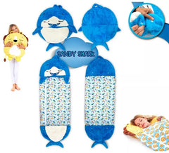 Sacco a pelo Shark Sandy con cuscino da 180 cm