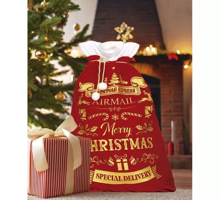 Translation missing: es.Saco de Merry Christmas de 60x95 cm