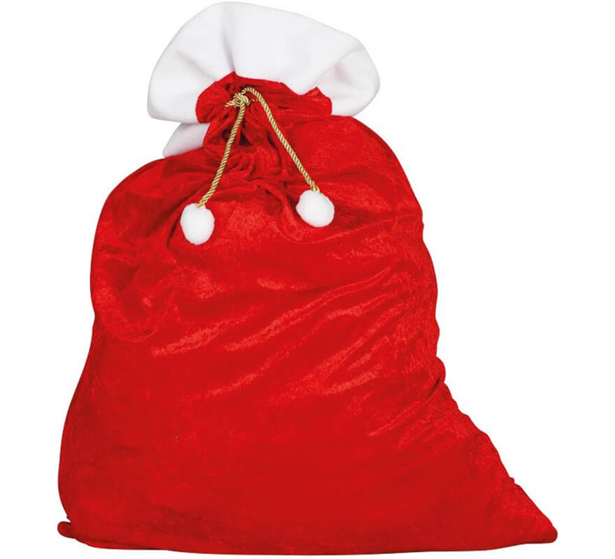 Saco de Papá Noel de 60 X 95 cm