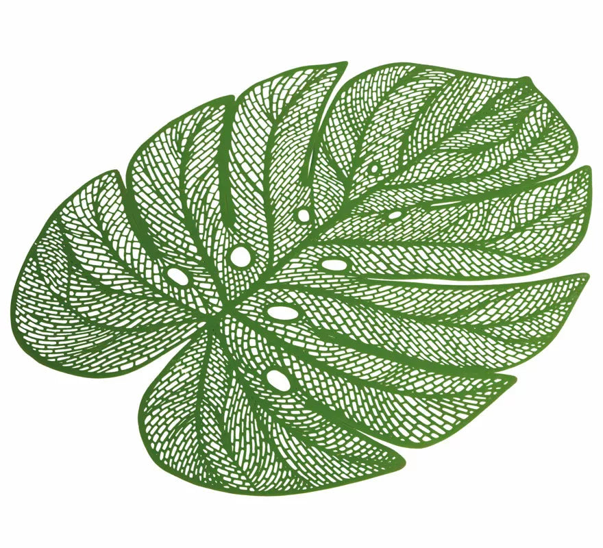 Translation missing: it.Salvamantel Hoja verde de PVC de 45 cm