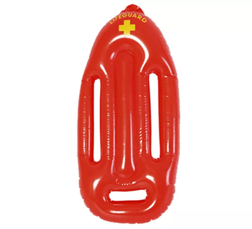 Translation missing: it.Salvavidas Hinchable rojo de Socorrista o Vigilante de la Playa de 71 cm