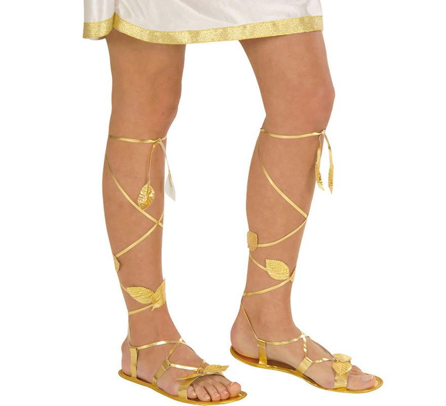 Translation missing: it.Sandalias Doradas de Diosa Griega o Romana