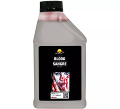 Sangre líquida de color oscura de 450 ml