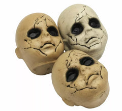 Set di 3 Teste Horror da 10 cm
