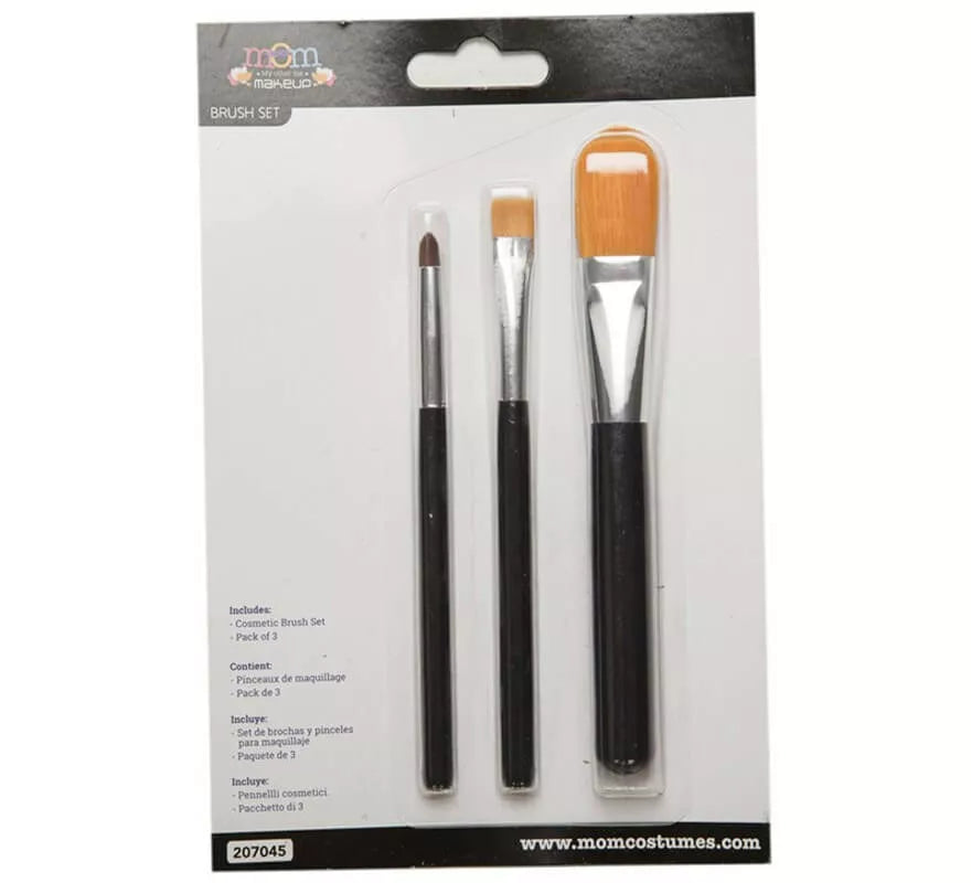 Translation missing: it.Set de 3 Brochas de Maquillaje