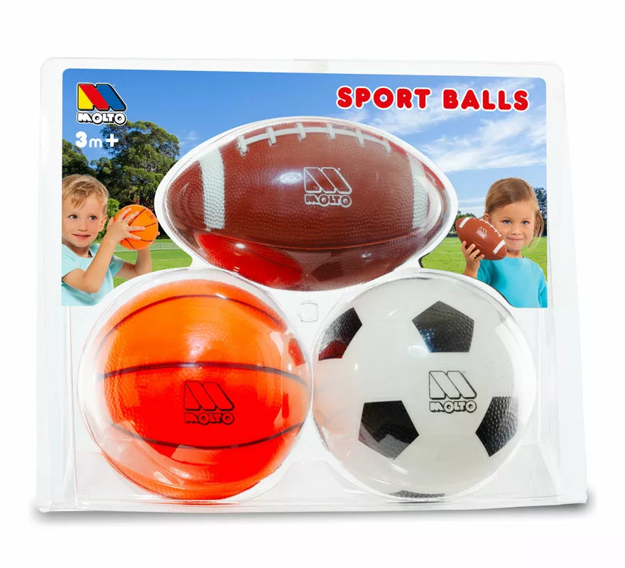 Translation missing: it.Set de 3 Pelotas de Deporte