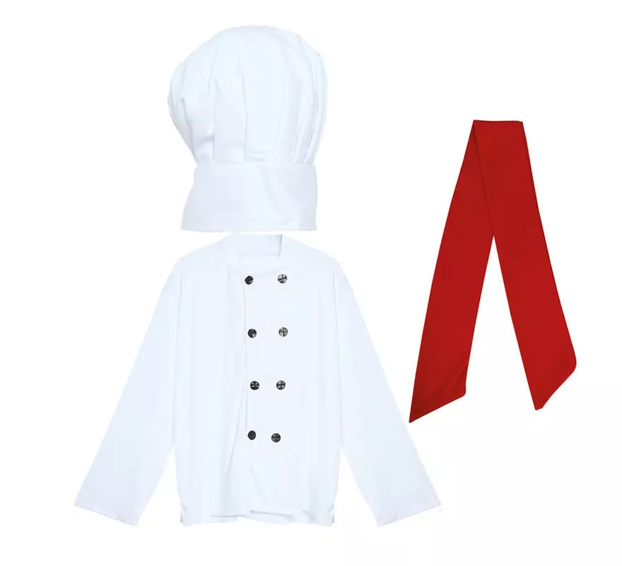 Translation missing: it.Set de Cocinero: Gorro, pañuelo y chaqueta