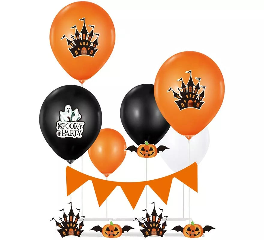 Translation missing: it.Set de Halloween: Columna Globos 16 Piezas