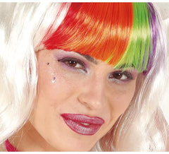 Set di ciglia con trucco lilla e rosa
