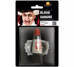 Set di sangue e denti da Vampiro per Halloween