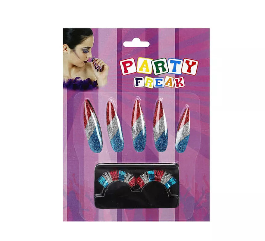 Translation missing: it.Set de Uñas y Pestañas postizas de tres colores