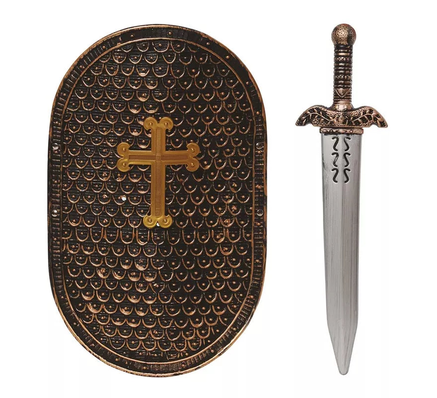 Translation missing: it.Set Medieval: Escudo y espada para niños
