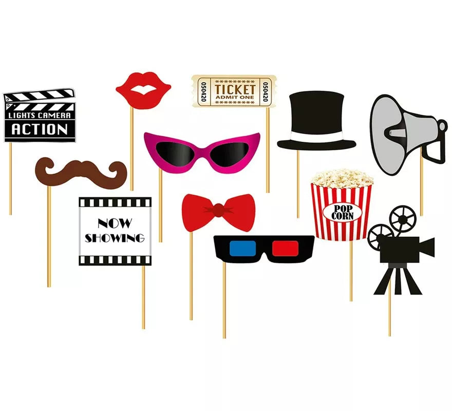 Translation missing: it.Set para Photocall cine 12 Pcs