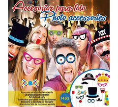 Set festafice festa di 14 unità con bastone