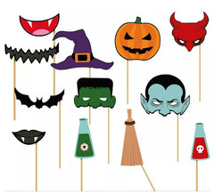 Set photocall halloween 12 pezzi