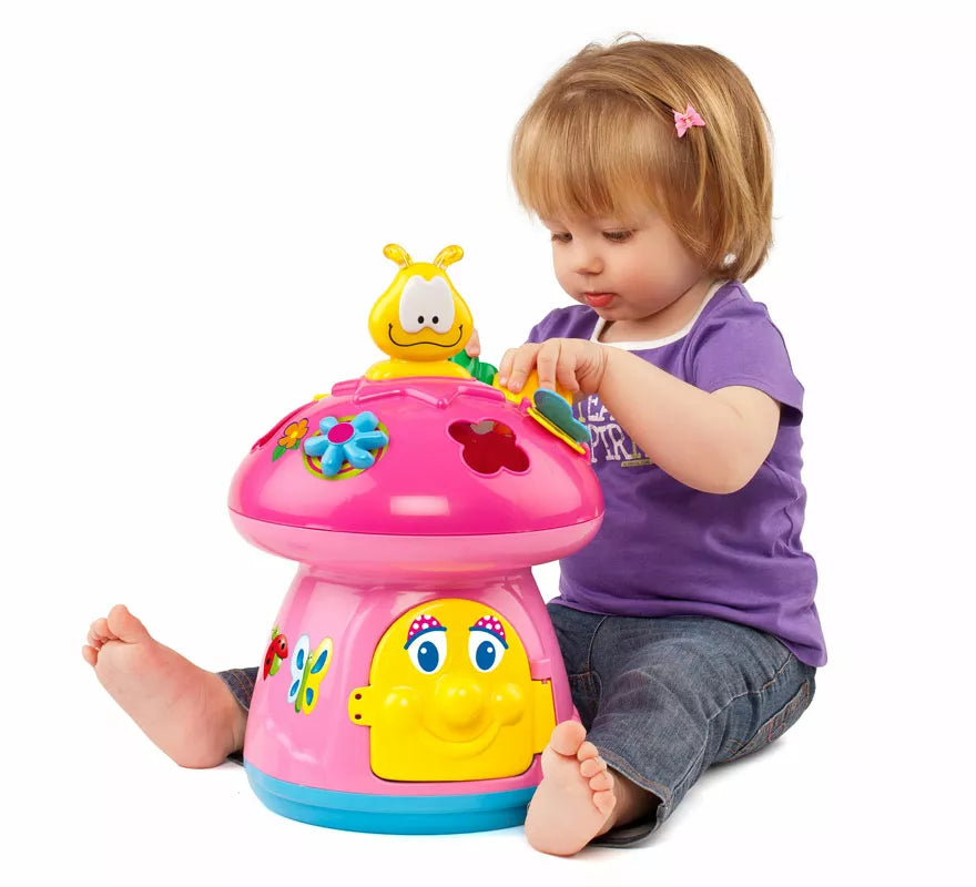 Seta de Actividades Musical rosa infantil