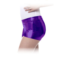 Shorts lilla scuro per bambina