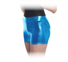 Pantaloncini turchese scuro da donna