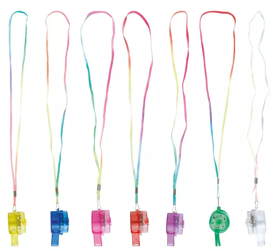 Translation missing: es.Silbato con Cuerda y Luz de 5 cm en colores surtidos