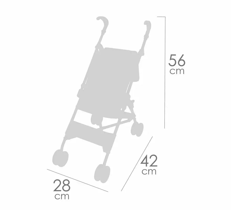 Silla de Muñecas de hasta 48 cm Plegable