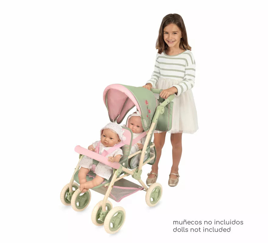 Silla de Muñecas de hasta 52 cm Gemelar Plegable