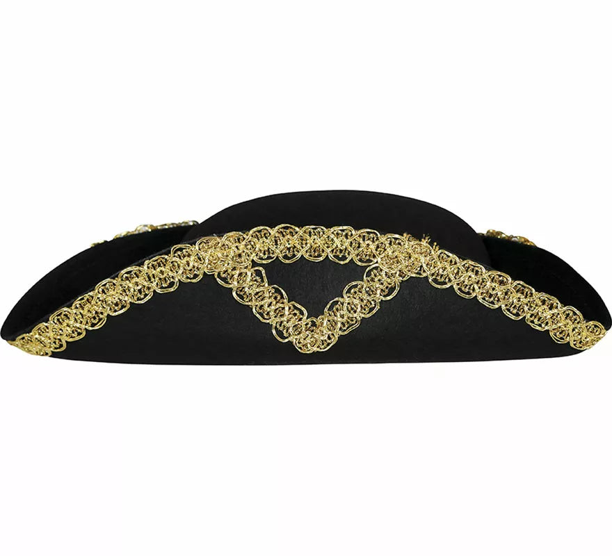 Sombrero Almirante o Pirata de fieltro infantil