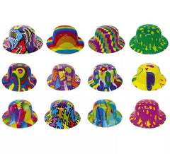 Bombetta di plastica decorata
