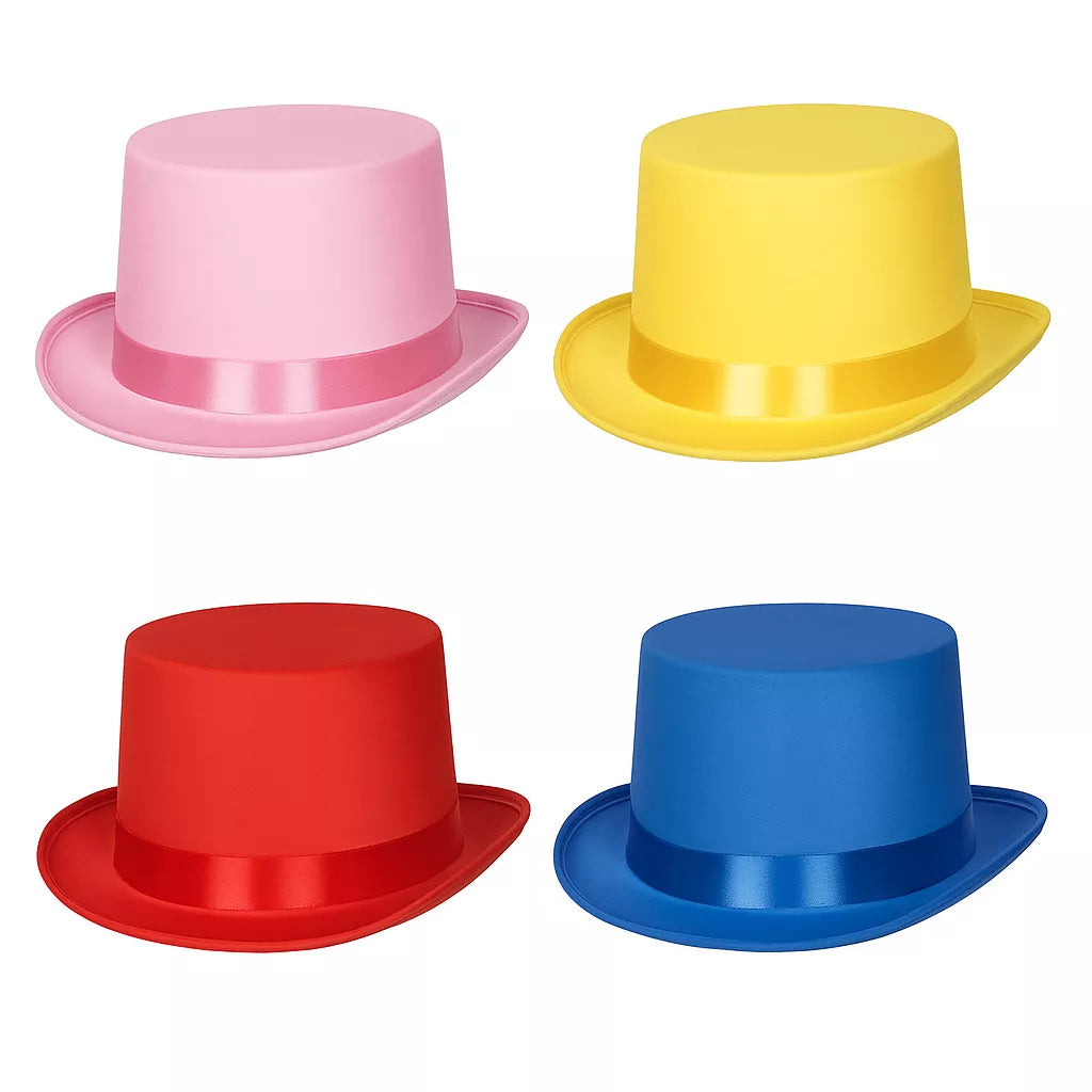 Translation missing: es.Sombrero Chistera Satinada en varios colores
