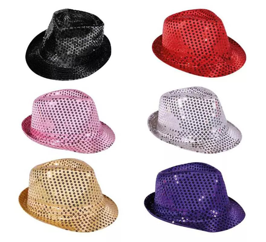 Translation missing: it.Sombrero con lentejuelas en varios colores