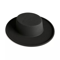 Cappello Cordoban nero semplice per adulto
