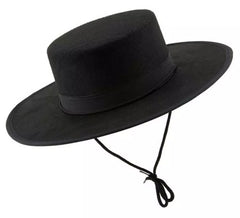 Cappello Cordoban in feltro nero