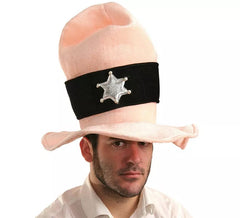 Cappello da cowboy gigante con stella
