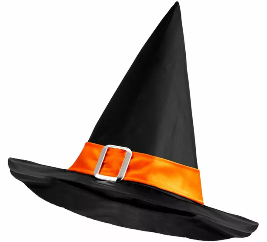 Translation missing: it.Sombrero de Bruja con Banda y Hebilla en varios colores