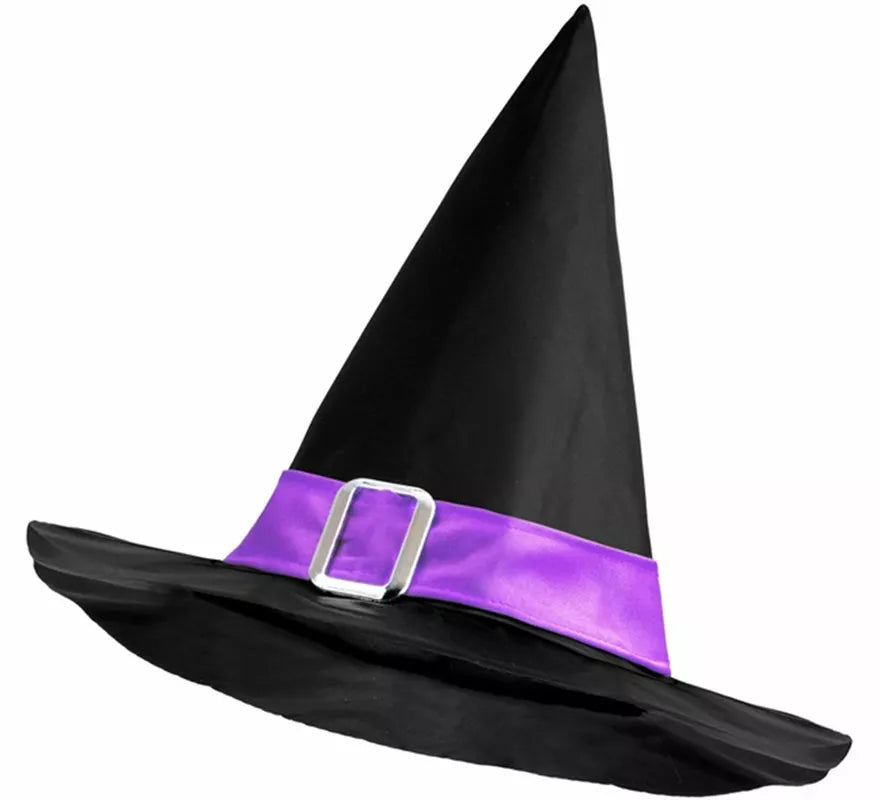 Translation missing: it.Sombrero de Bruja con Banda y Hebilla en varios colores