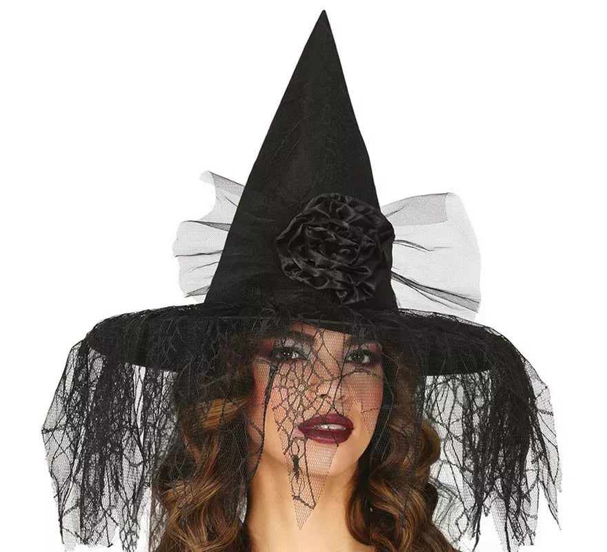 Translation missing: it.Sombrero de Bruja con Flor
