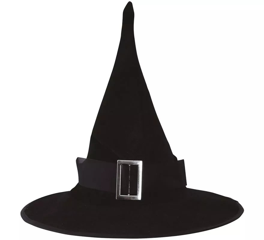 Translation missing: it.Sombrero de Bruja de Terciopelo negro